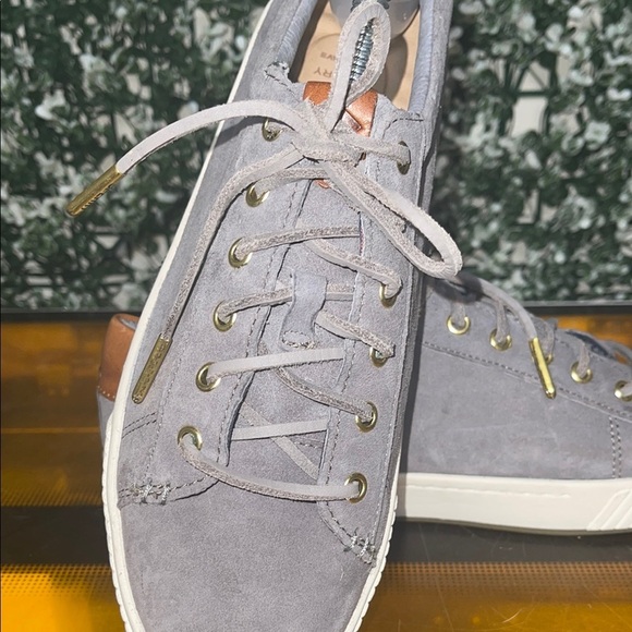 Sperry Gray Suede Men's Sneakers - Picture 6 of 8